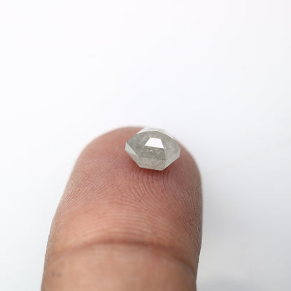 1.40 CT Hexagon Loose Salt and Pepper Diamond - Natural Hexagon Diamond - Salt and Pepper Ring - Gift for Wifey - Gift for mother - Jewlery