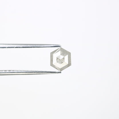 1.40 CT Hexagon Loose Salt and Pepper Diamond - Natural Hexagon Diamond - Salt and Pepper Ring - Gift for Wifey - Gift for mother - Jewlery