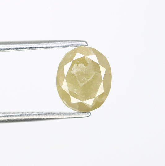 1.34 CT Fancy Green Oval Loose Diamond | Perfect for Pendant or Ring | Natural Green Diamond | Unique Etsy Jewelry