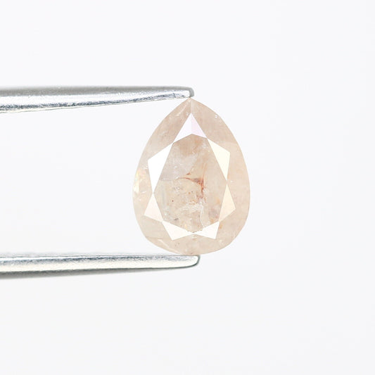 0.87 CT Natural White Polished Pear Shape Beautiful Diamond For Designer Jewelry | White Diamond Ring | Loose Galaxy Diamond | Sale On Etsy