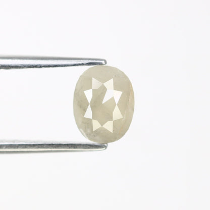 0.83 CT Natural Grey Fancy Oval Diamond | Perfect for Wedding Ring | Designer Jewelry | Unique Grey Oval Band