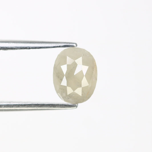 0.83 CT Natural Grey Fancy Oval Diamond | Perfect for Wedding Ring | Designer Jewelry | Unique Grey Oval Band