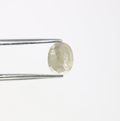 0.83 CT Natural Grey Fancy Oval Diamond | Perfect for Wedding Ring | Designer Jewelry | Unique Grey Oval Band