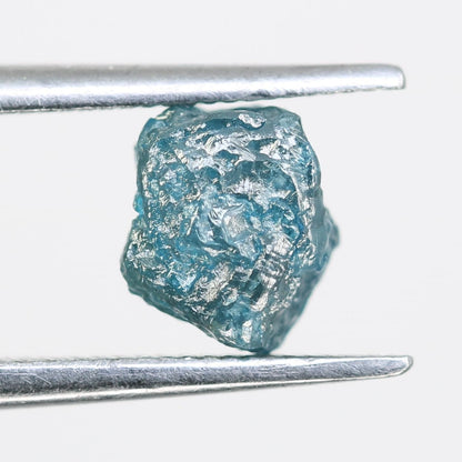1.47 CT  Blue Uncut Rough Diamond For Engagement RingFor Gold Ring Diamonds