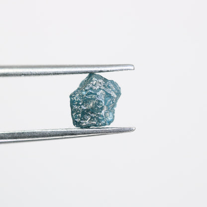 1.47 CT  Blue Uncut Rough Diamond For Engagement RingFor Gold Ring Diamonds