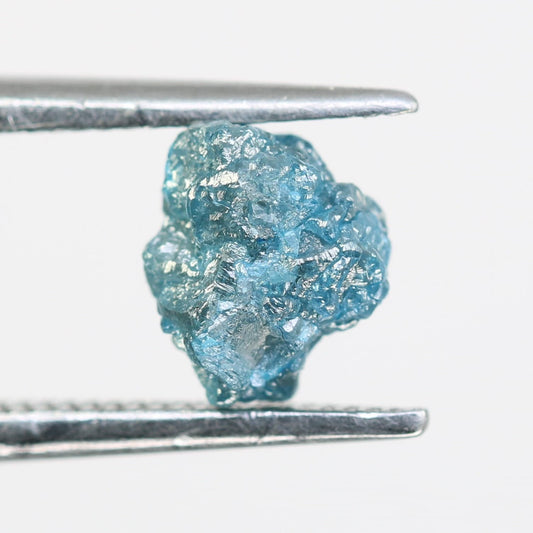 1.12 CT Blue Uncut Rough Diamond For Engagement RingFor Gold Ring Diamonds