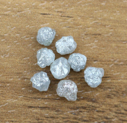 3.90 CT Grey Raw Uncut Loose Diamond For Engagement RingFor Gold Ring Diamonds