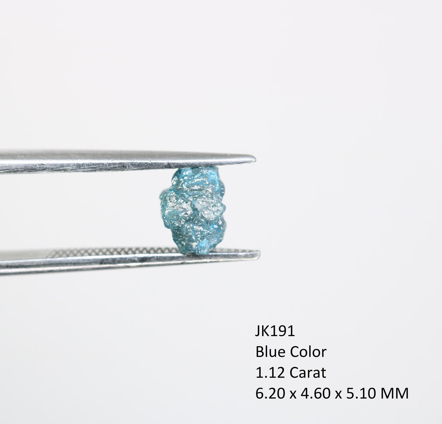 1.12 CT Blue Uncut Rough Diamond For Engagement RingFor Gold Ring Diamonds
