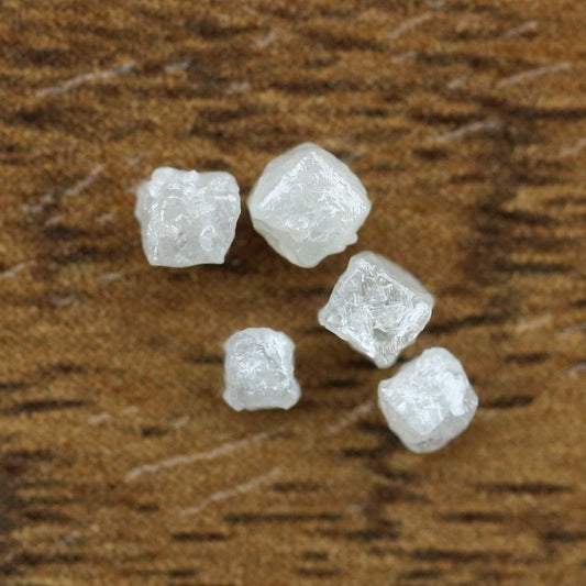 0.80 CT White Rough Loose Diamond For Engagement RingFor Gold Ring Diamonds