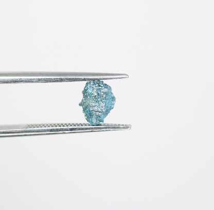 1.12 CT Blue Uncut Rough Diamond For Engagement RingFor Gold Ring Diamonds