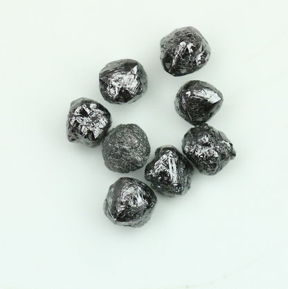 1.61 Carat Black Raw Rough Diamond For Engagement RingFor Gold Ring Diamonds