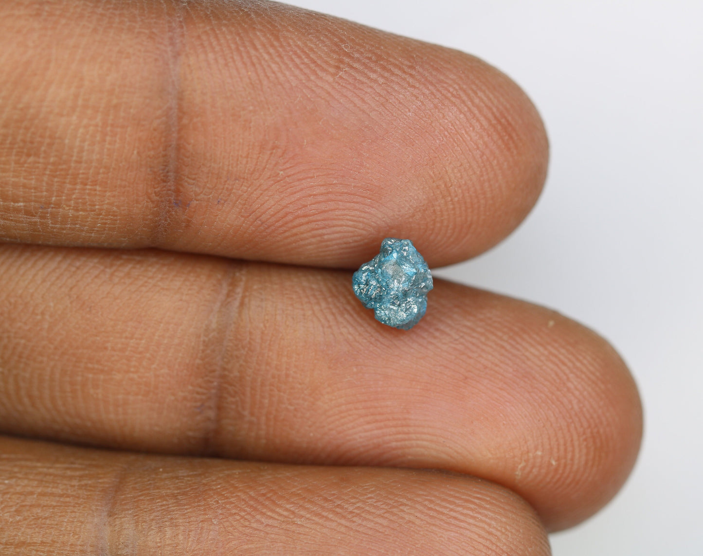 1.12 CT Blue Uncut Rough Diamond For Engagement RingFor Gold Ring Diamonds