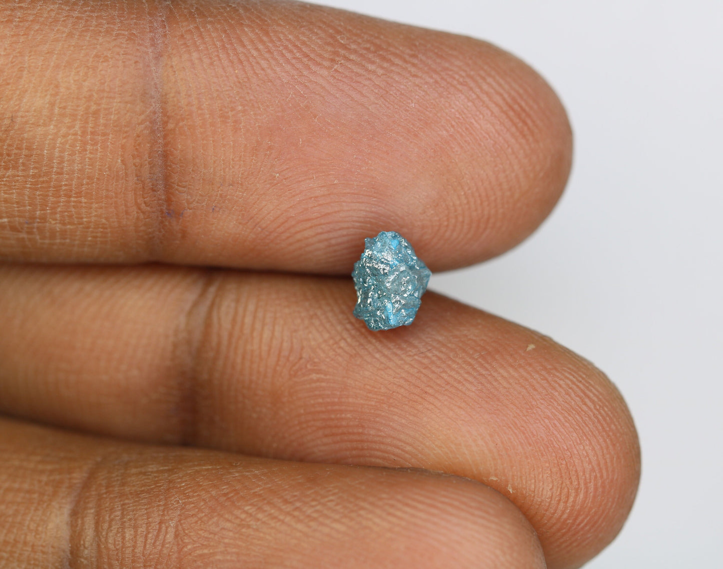 1.12 CT Blue Uncut Rough Diamond For Engagement RingFor Gold Ring Diamonds