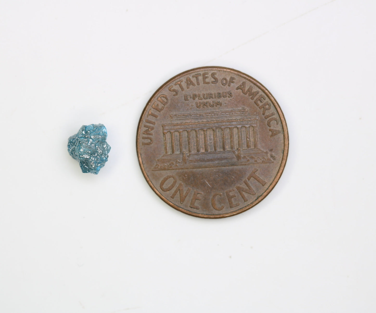 1.12 CT Blue Uncut Rough Diamond For Engagement RingFor Gold Ring Diamonds