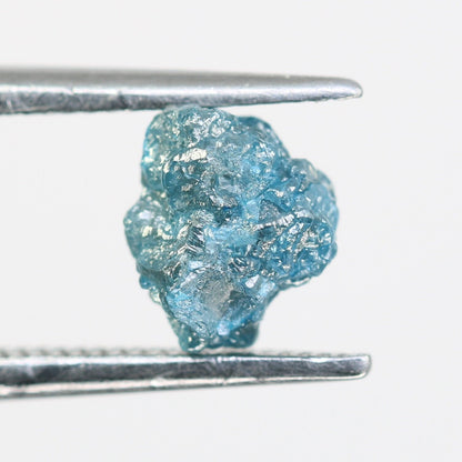 1.12 CT Blue Uncut Rough Diamond For Engagement RingFor Gold Ring Diamonds
