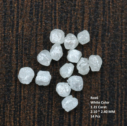 1.21 CT White Rough Uncut Loose Diamond For Engagement RingFor Gold Ring Diamonds