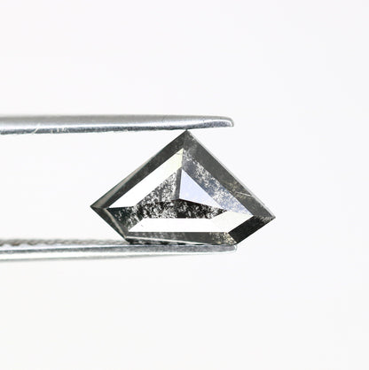 1.84 CT Salt and Pepper Natural Loose Diamond, Pentagon Cut for Handmade Necklace Pendant, Diamond Bracelet Engagement Gold Ring For Women