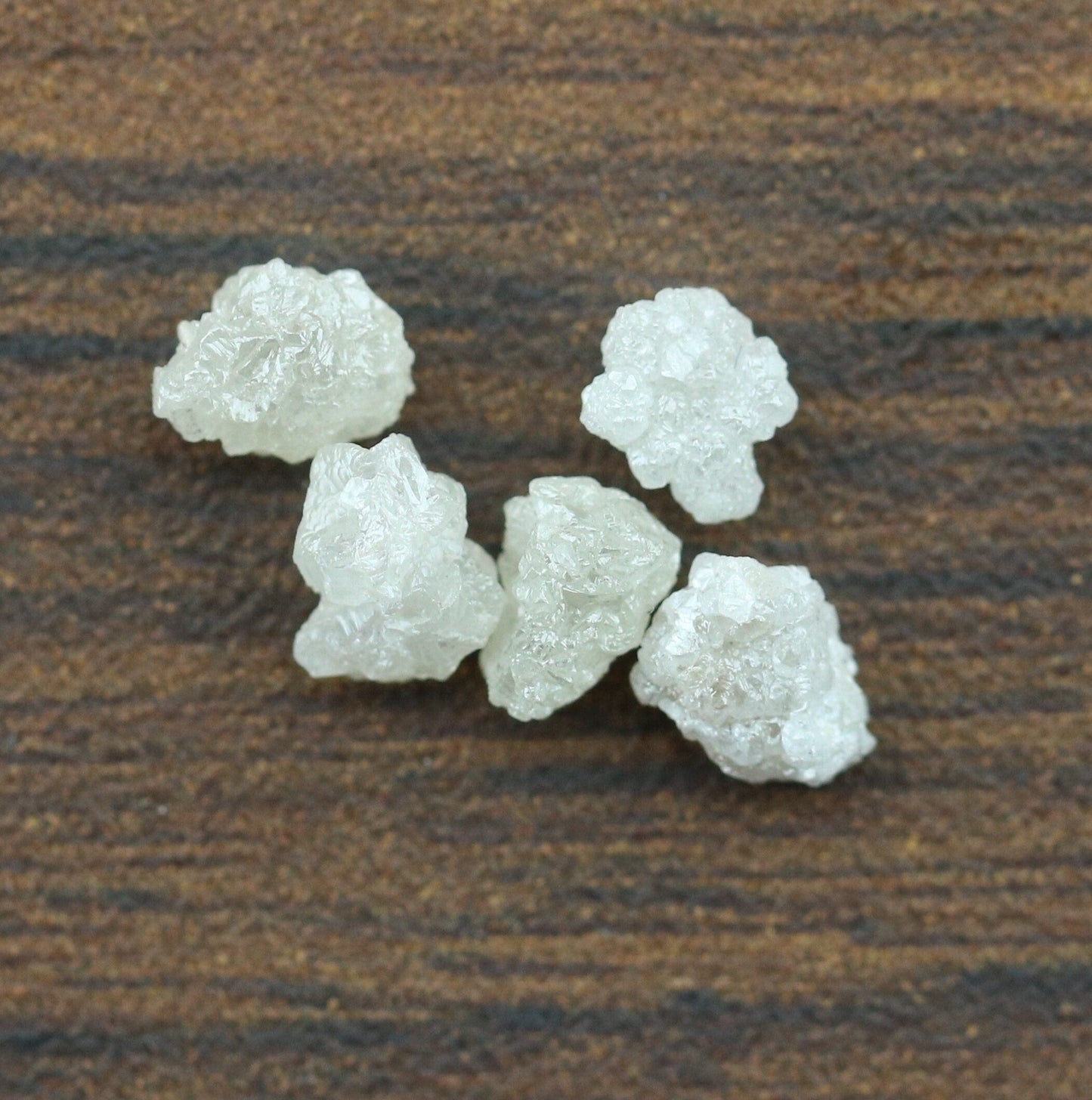 3.04 CT White Rough Uncut Diamond For Engagement RingFor Gold Ring Diamonds
