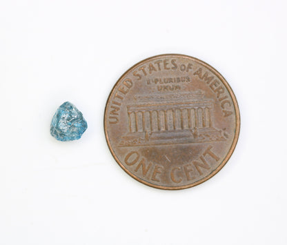 0.97 CT Uncut Blue Rough Diamond For Engagement RingFor Gold Ring Diamonds
