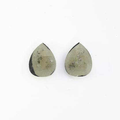 Pear Loose Pair Salt and Pepper Diamond, Natural Loose Diamond, Fancy Diamond for Wedding Ring & Earring, jewelry gift for women Diamonds