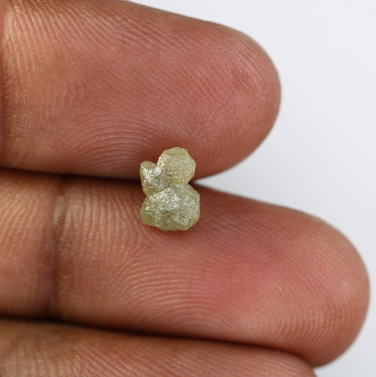 1.56 CT Rough Raw Grey Uncut Diamond For Engagement RingFor Gold Ring Diamonds