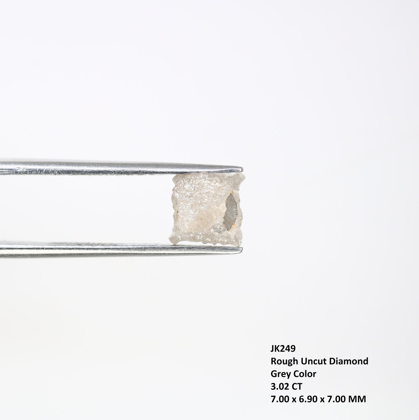3 CT Natural Rough Raw Diamond For RingFor Gold Ring Diamonds