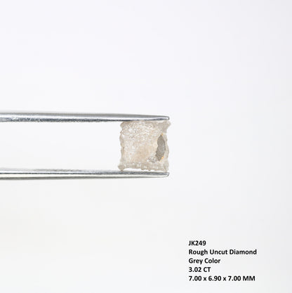 3 CT Natural Rough Raw Diamond For RingFor Gold Ring Diamonds