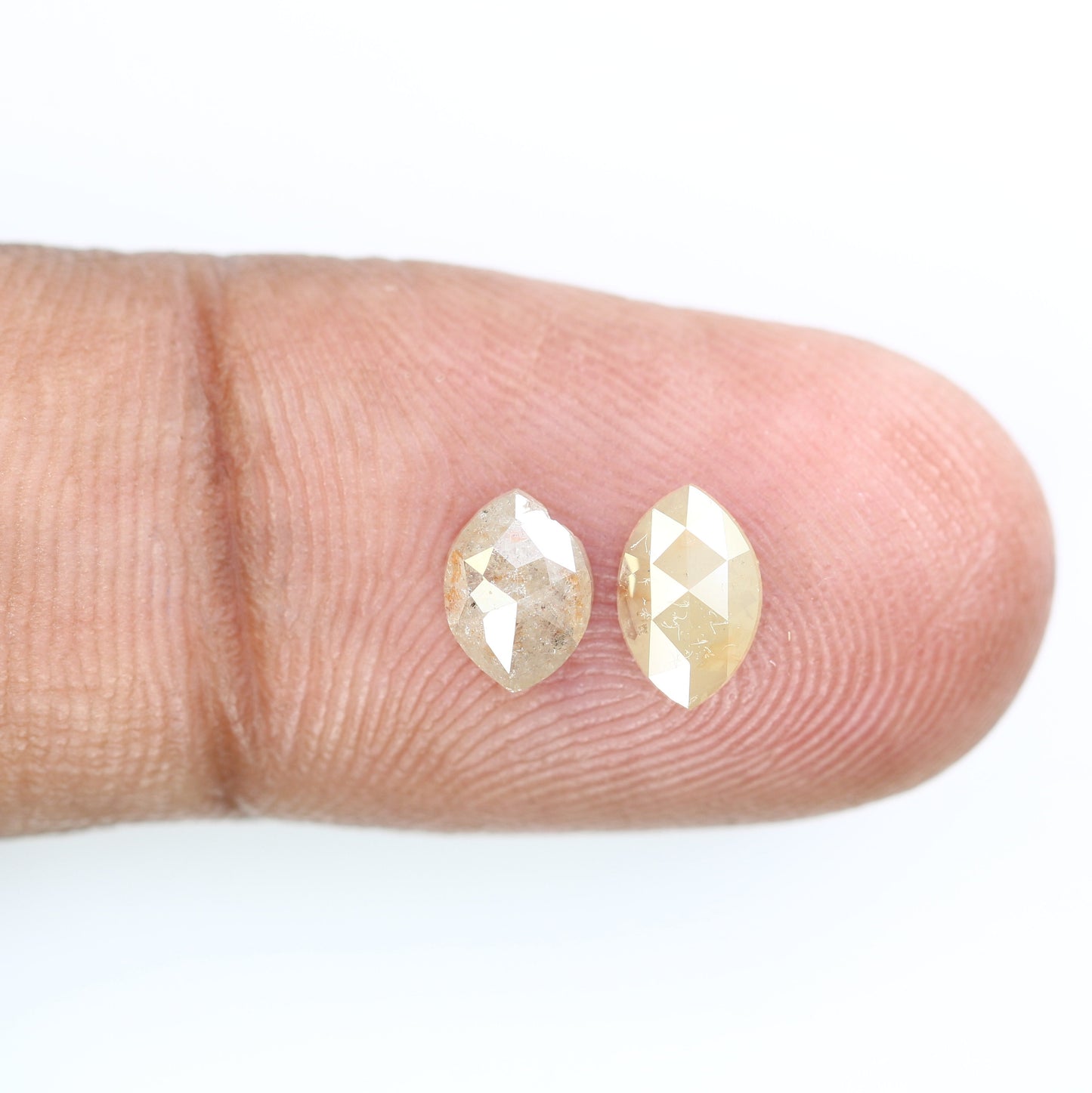 1.15 CT Marquise Shape Salt And Pepper Diamond | Natural Loose Black/Grey Diamonds For Weeding & Earring | For pendant | For Bracelet