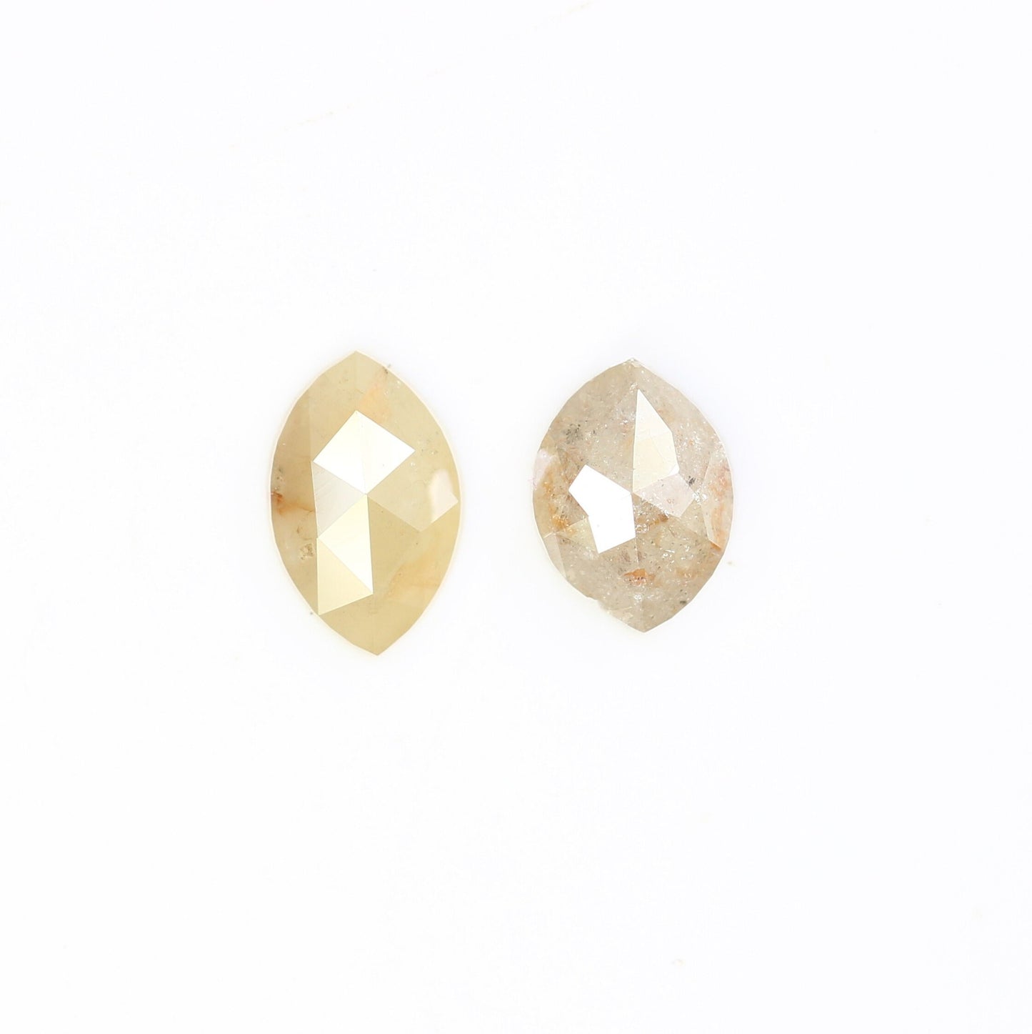1.15 CT Marquise Shape Salt And Pepper Diamond | Natural Loose Black/Grey Diamonds For Weeding & Earring | For pendant | For Bracelet