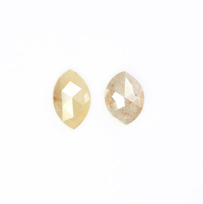1.15 CT Marquise Shape Salt And Pepper Diamond | Natural Loose Black/Grey Diamonds For Weeding & Earring | For pendant | For Bracelet