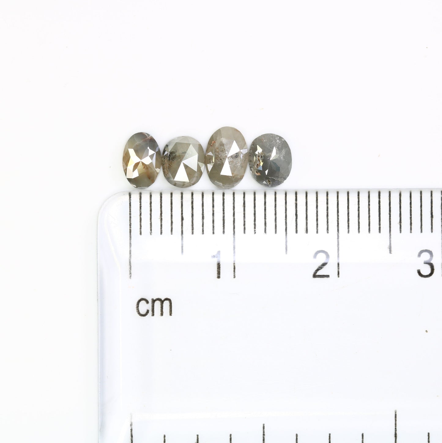 1.67 CT Oval Shape Grey Diamond | Elegant Gold Engagement Ring | Unique Bridal Jewelry