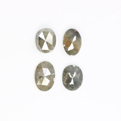 1.67 CT Oval Shape Grey Diamond | Elegant Gold Engagement Ring | Unique Bridal Jewelry