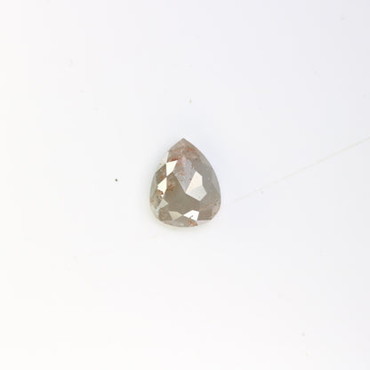 1.57 CT Grey Pear Shape Diamond For Engagement RingFor Gold Ring Diamonds