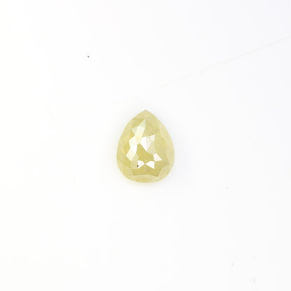 1.92 CT Yellow Pear Shape Diamond For Engagement RingFor Gold Ring Diamonds
