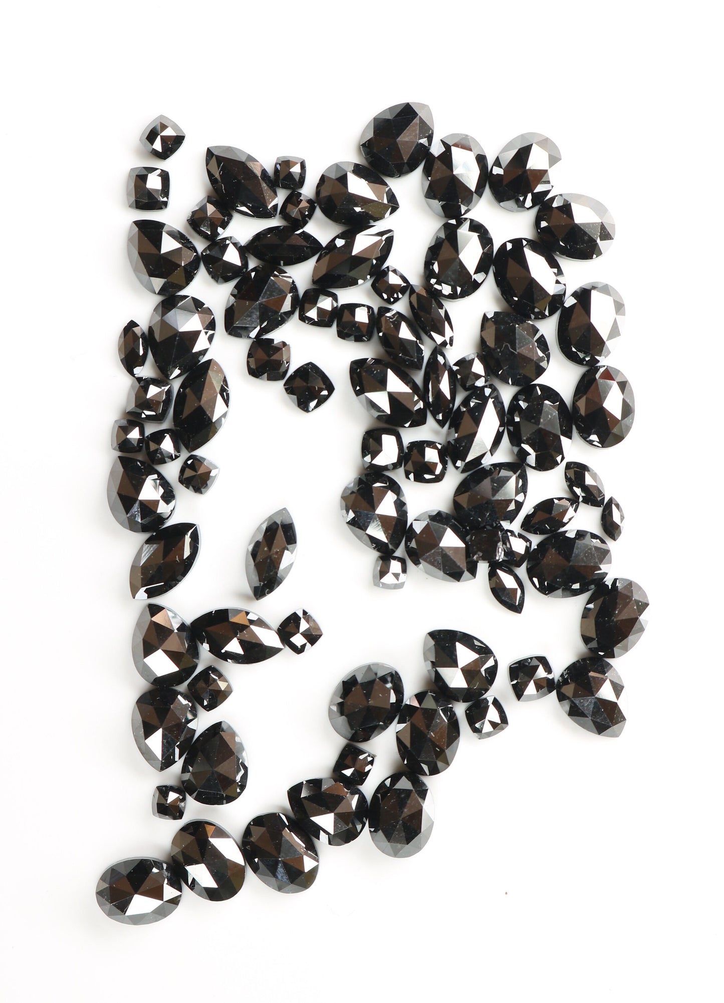 Natural Loose Oval Cut Black Diamond | Wholesale Gemstone for Jewelry Making | Earrings, Necklaces, Rings