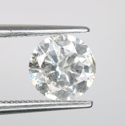 0.93 CT White Round Loose Rustic Diamond for Engagement Rings | Wedding Jewelry | Perfect Gift for Girlfriend or Wife