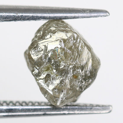 1.67ct Loose Rough Salt And Pepper DiamondFor Gold Ring Diamonds
