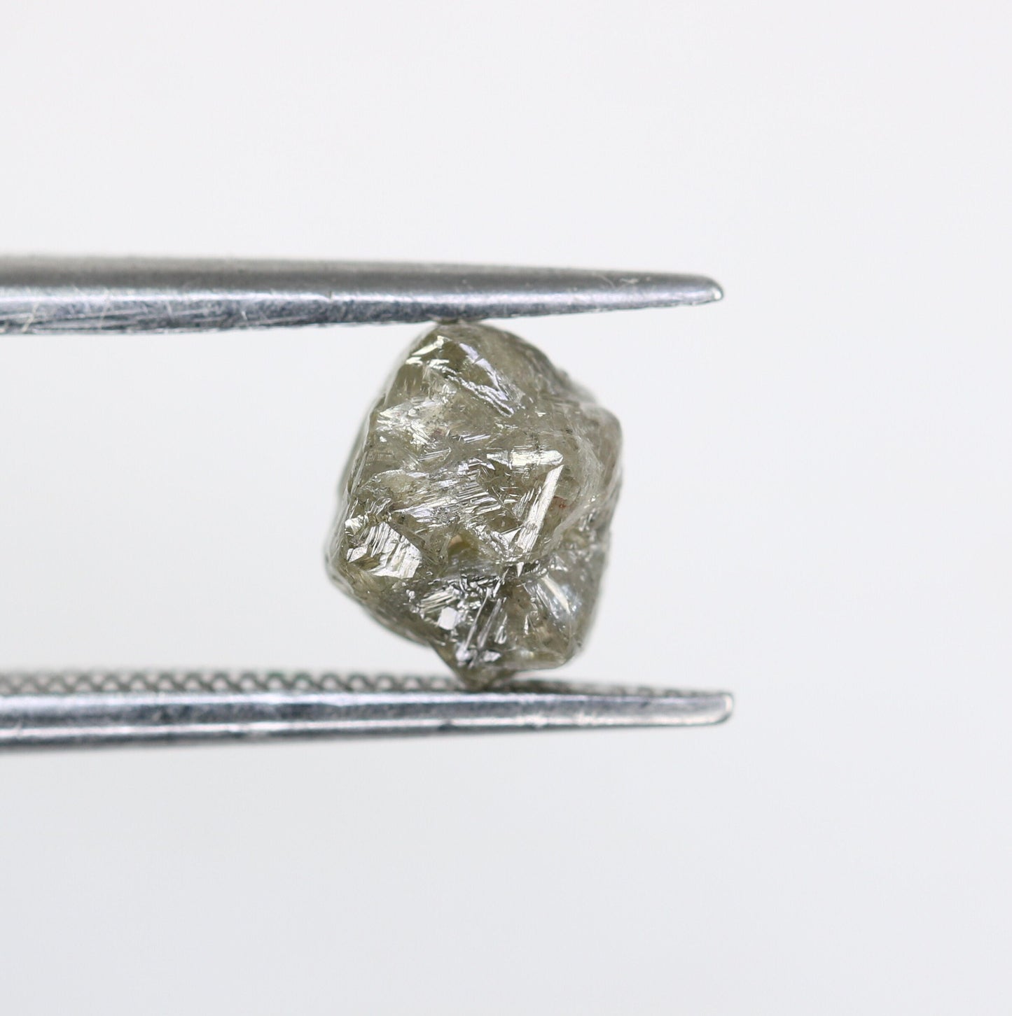 1.67ct Loose Rough Salt And Pepper DiamondFor Gold Ring Diamonds