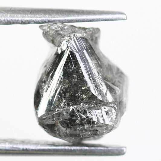 2.68 CT Salt And Pepper Raw Diamond For RingFor Gold Ring Diamonds