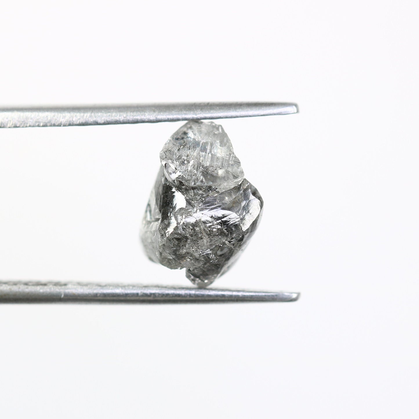 2.68 CT Salt And Pepper Raw Diamond For RingFor Gold Ring Diamonds