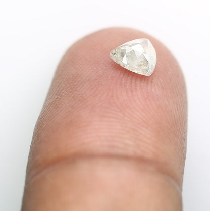 Salt and Pepper Triangle Cut Diamond, Natural Loose Unique Diamonds, For bracelet & pendant necklace, handmade Victorian jewelry women gift