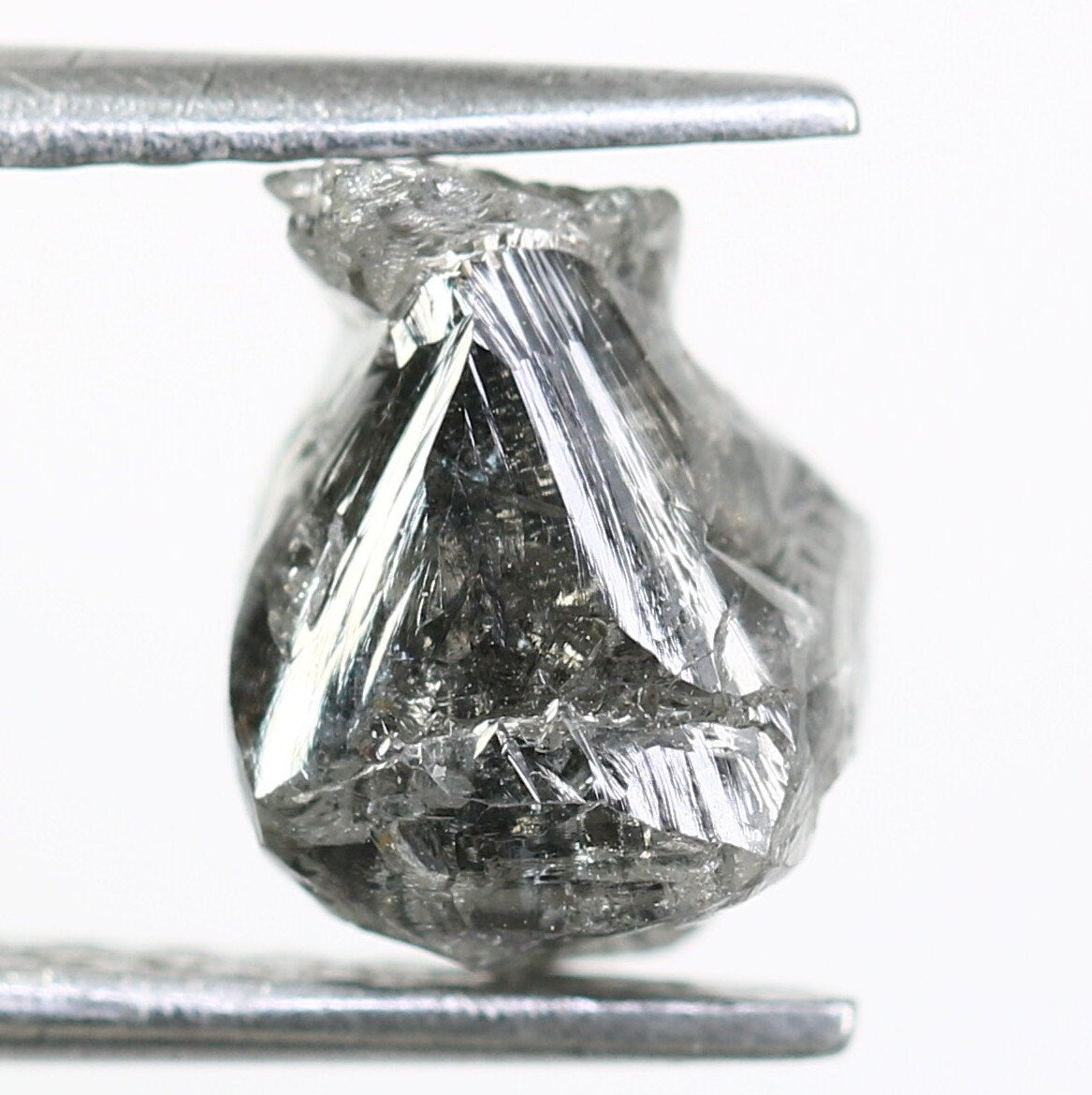 2.68 CT Salt And Pepper Raw Diamond For RingFor Gold Ring Diamonds