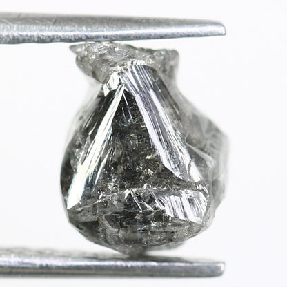 2.68 CT Salt And Pepper Raw Diamond For RingFor Gold Ring Diamonds