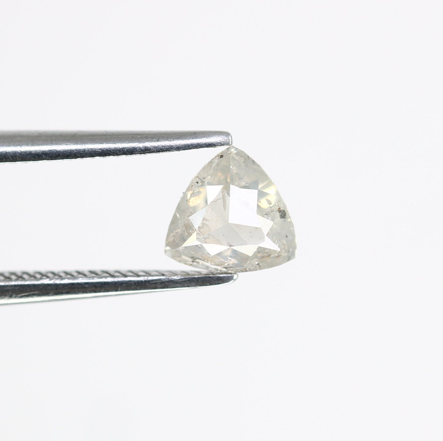 Salt and Pepper Triangle Cut Diamond, Natural Loose Unique Diamonds, For bracelet & pendant necklace, handmade Victorian jewelry women gift
