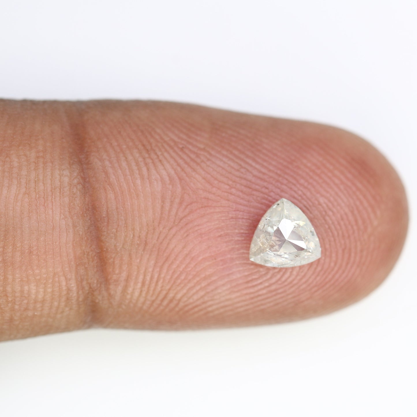 Salt and Pepper Triangle Cut Diamond, Natural Loose Unique Diamonds, For bracelet & pendant necklace, handmade Victorian jewelry women gift