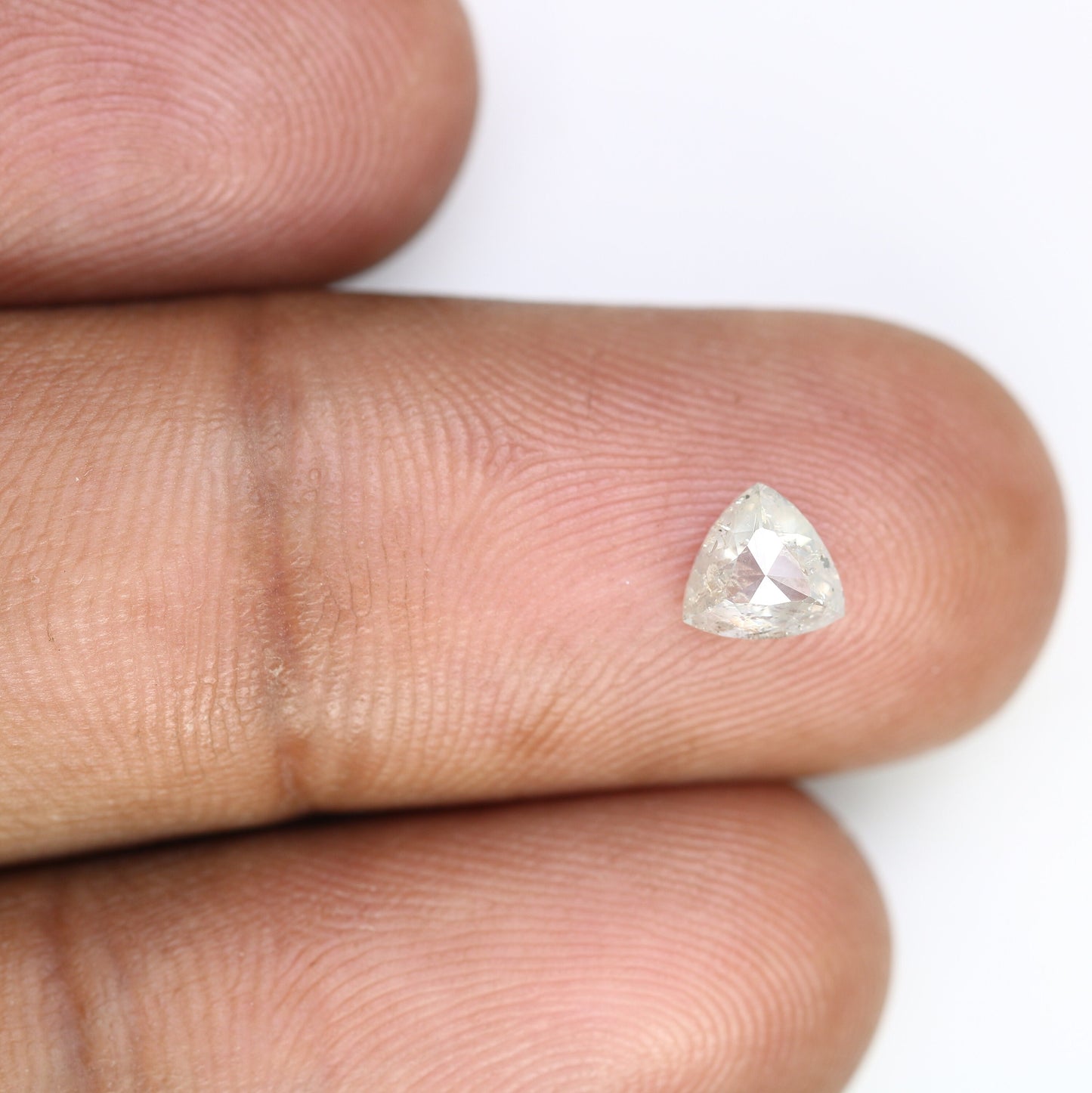 Salt and Pepper Triangle Cut Diamond, Natural Loose Unique Diamonds, For bracelet & pendant necklace, handmade Victorian jewelry women gift