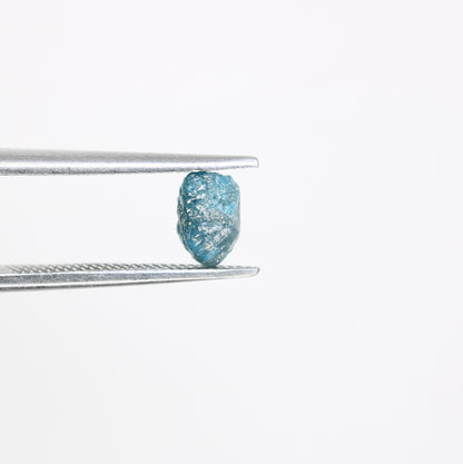 0.98 CT Uncut Blue Rough Diamond For Engagement RingFor Gold Ring Diamonds