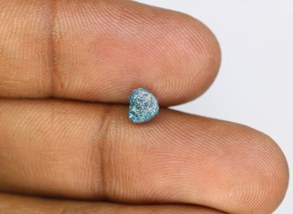 0.98 CT Uncut Blue Rough Diamond For Engagement RingFor Gold Ring Diamonds