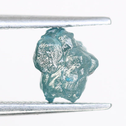 1.18 CT Blue Uncut Rough Diamond For Engagement RingFor Gold Ring Diamonds