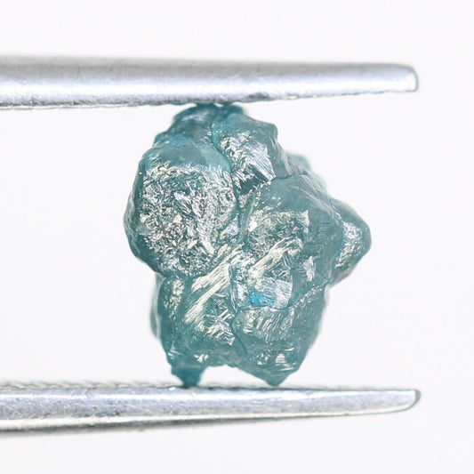 1.18 CT Blue Uncut Rough Diamond For Engagement RingFor Gold Ring Diamonds